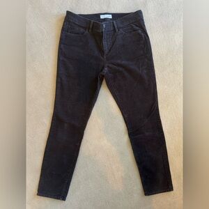 LOFT Dark Gray Corduroy Pants